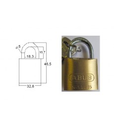 Cadenas Abus 55/35  MV