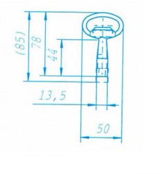 Cl triangle de 8mm 