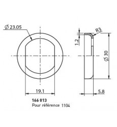 COLLERETTES 1057-3 POUR 1104