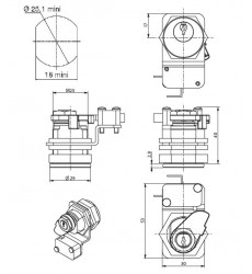 Contacteur T25  PTT / EDF