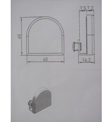 Gache  dcorative 917.010 NI