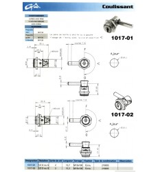 Serrure 1017.01