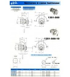 Serrure 1351-500-10A