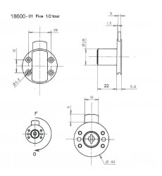 Serrure 18600-01