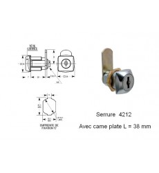 Serrure 4212-53 varie + came L38  