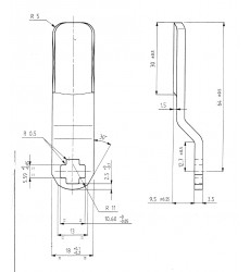 serrure 4216-53 sur n 26100 + came F5110