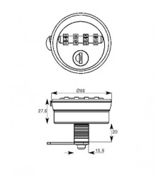 Plan serrure  Codes