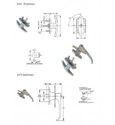 serrure Doitrand 1616 + 1632