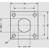 Plaquette anti-rotation pour type F005 / F006 / F007 / TYPE 911